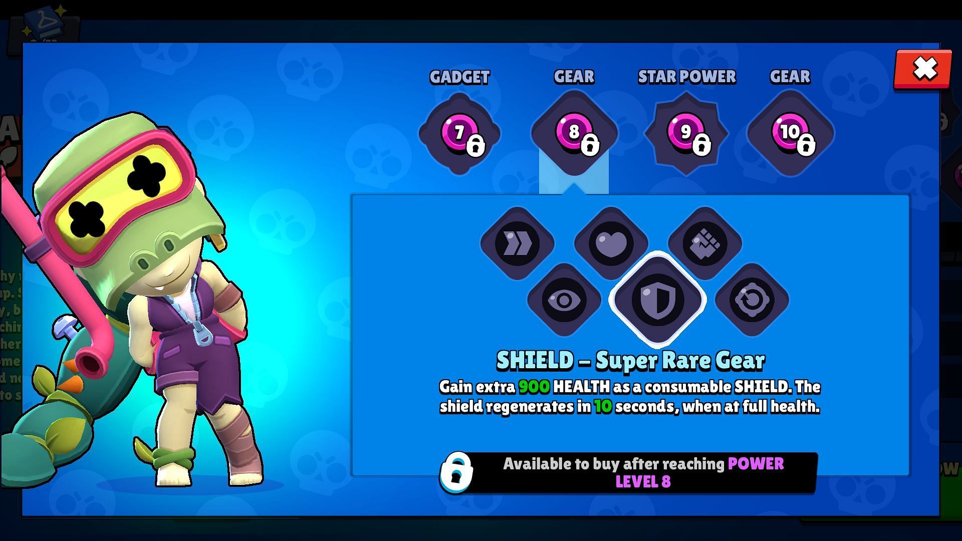 Shield Gear (Image via Supercell)